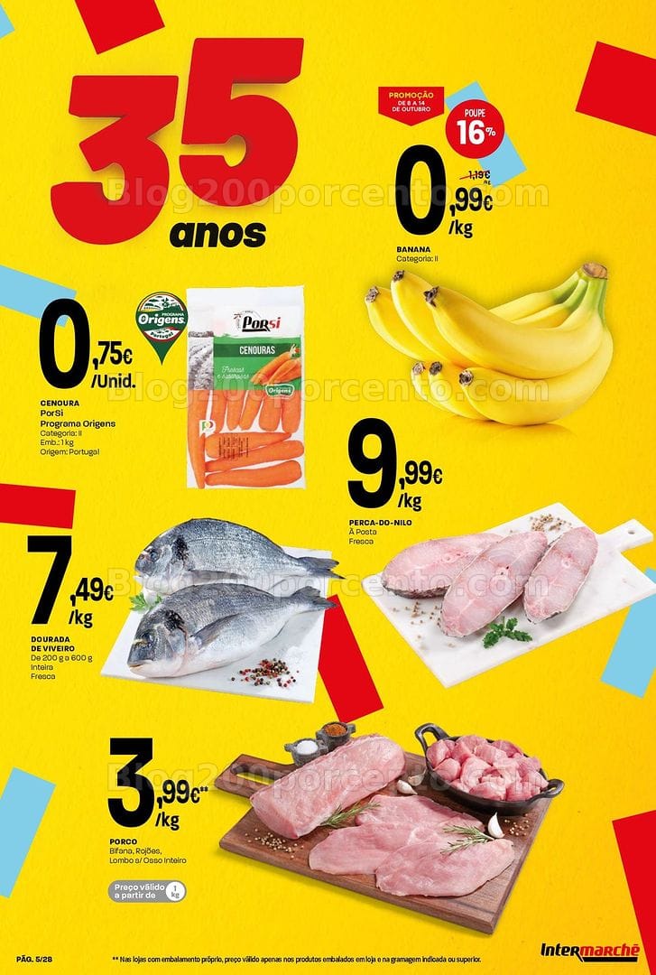 Antevisão Folheto INTERMARCHÉ Contact Promoções de 8 a 14 outubro