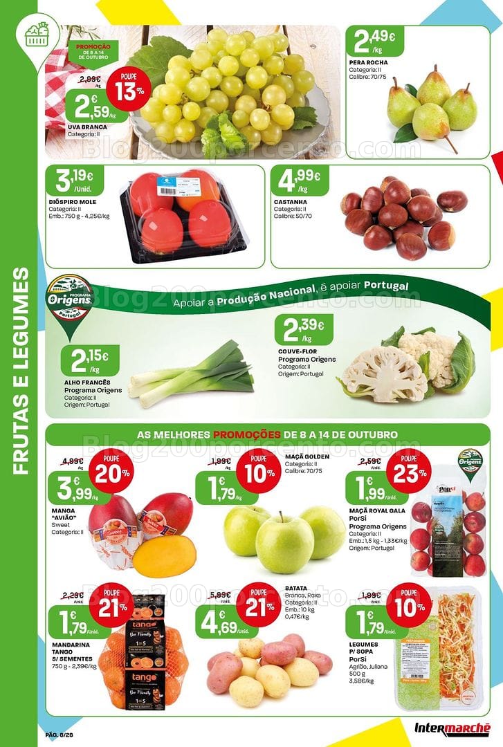 Antevisão Folheto INTERMARCHÉ Contact Promoções de 8 a 14 outubro
