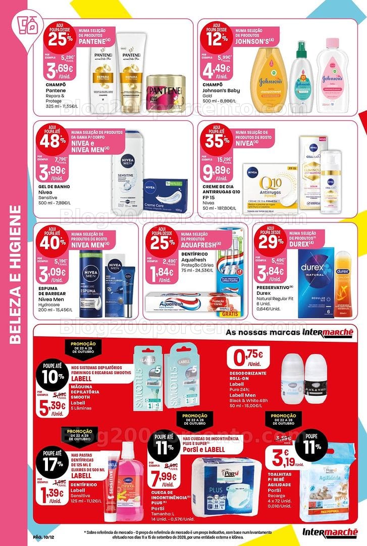 Antevisão Folheto INTERMARCHÉ Mini Promoções de 22 a 28 outubro
