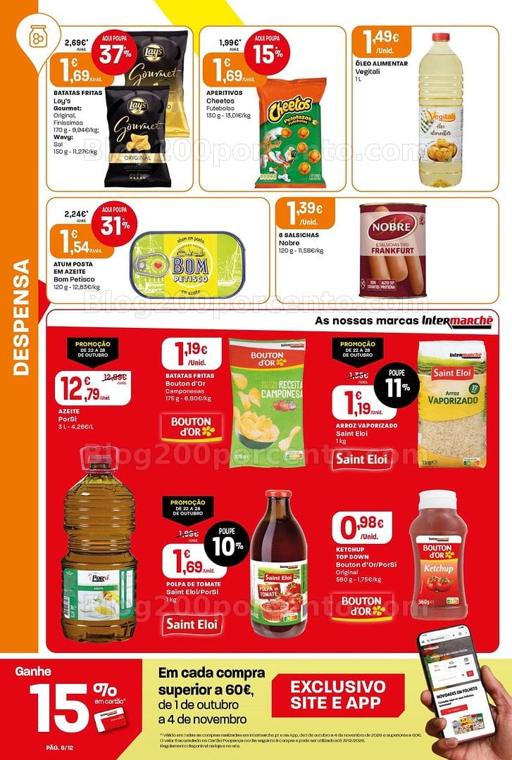 Antevisão Folheto INTERMARCHÉ Mini Promoções de 22 a 28 outubro