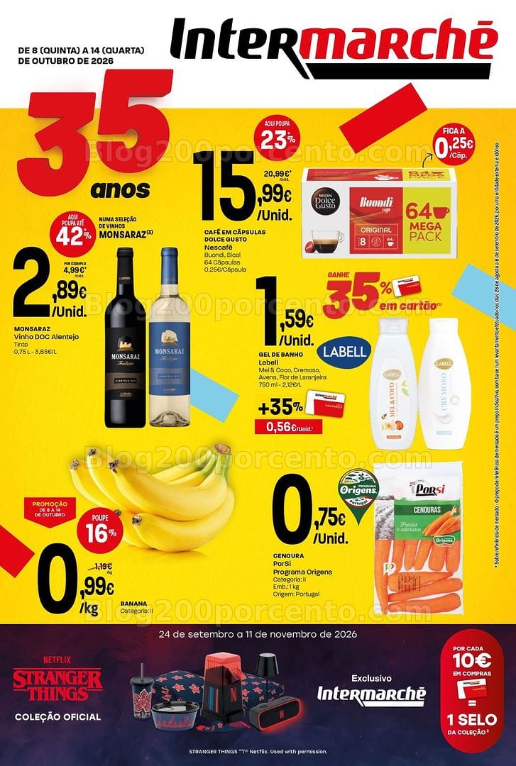 Antevisão Folheto INTERMARCHÉ Mini Promoções de 8 a 14 outubro