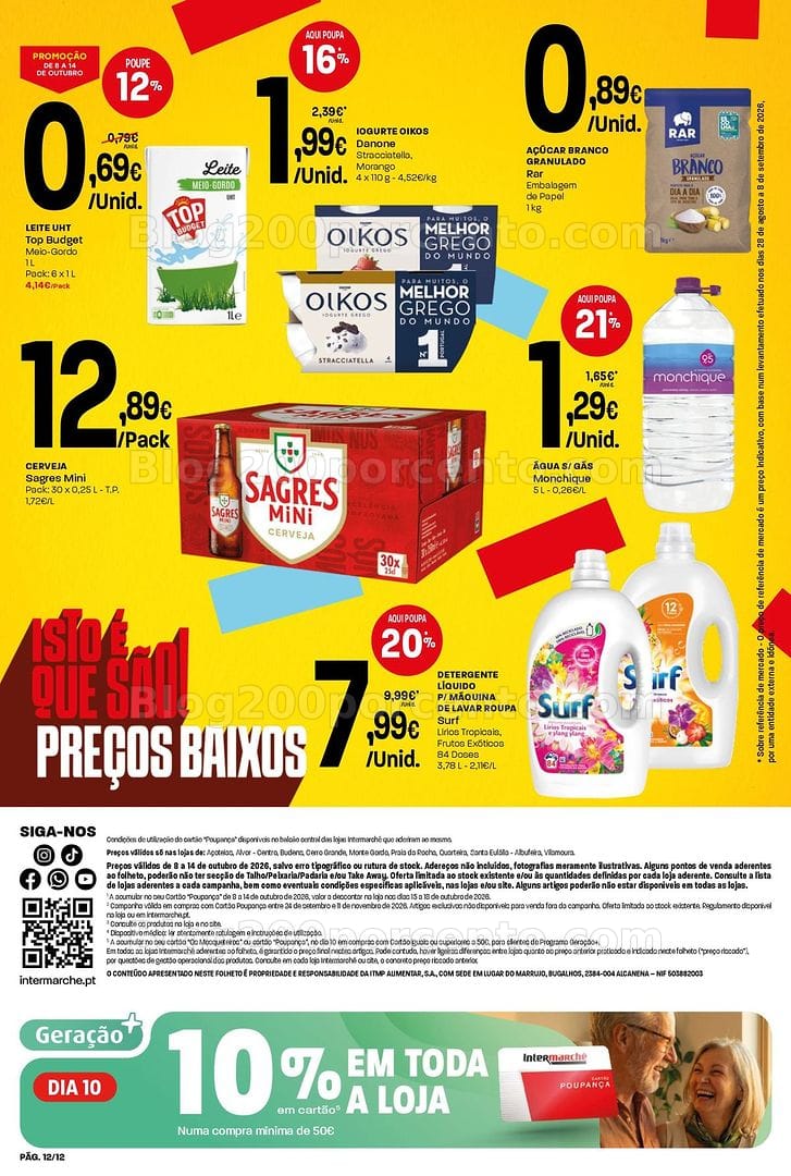 Antevisão Folheto INTERMARCHÉ Mini Promoções de 8 a 14 outubro