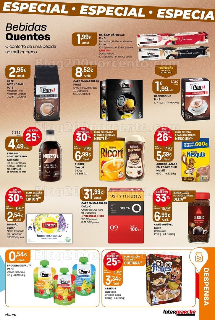 Antevisão Folheto INTERMARCHÉ Mini Promoções de 8 a 14 outubro