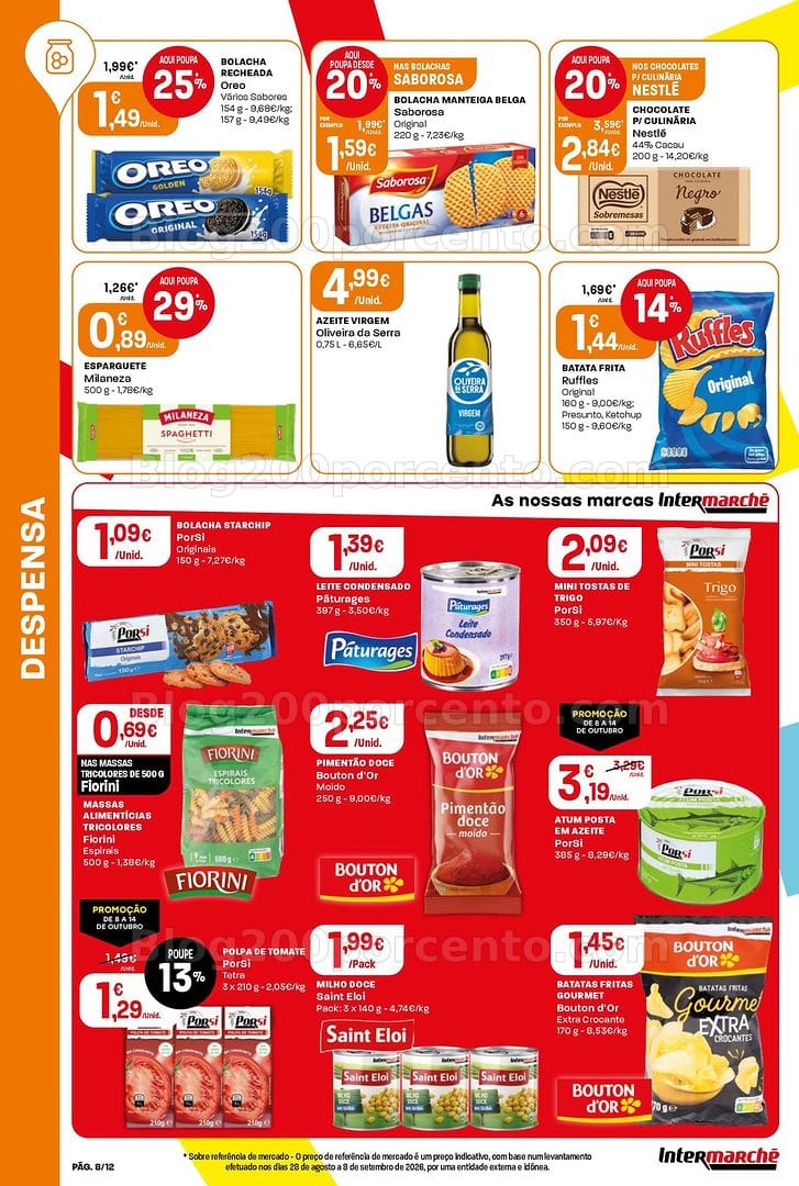 Antevisão Folheto INTERMARCHÉ Mini Promoções de 8 a 14 outubro