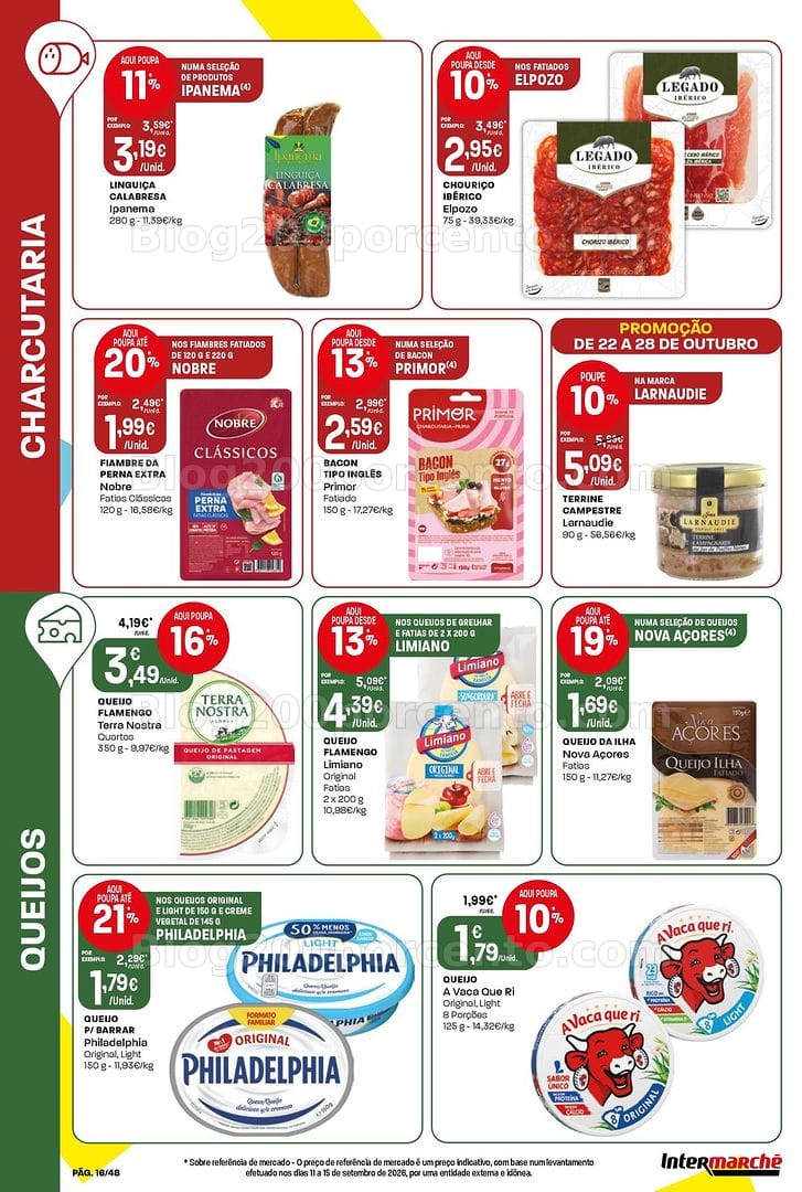 Antevisão Folheto INTERMARCHÉ Super Promoções de 22 a 28 outubro