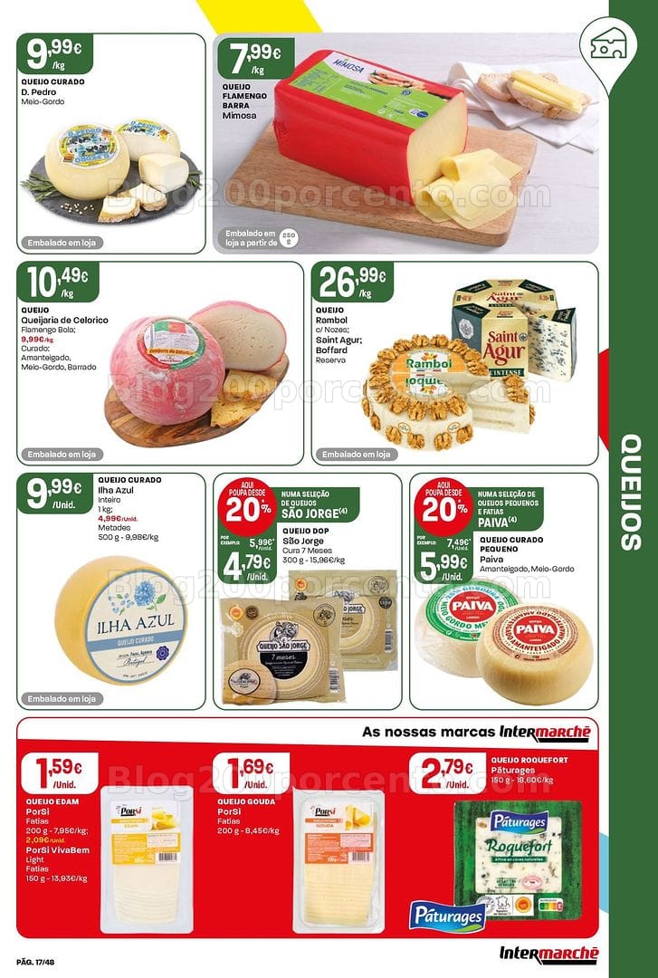 Antevisão Folheto INTERMARCHÉ Super Promoções de 22 a 28 outubro