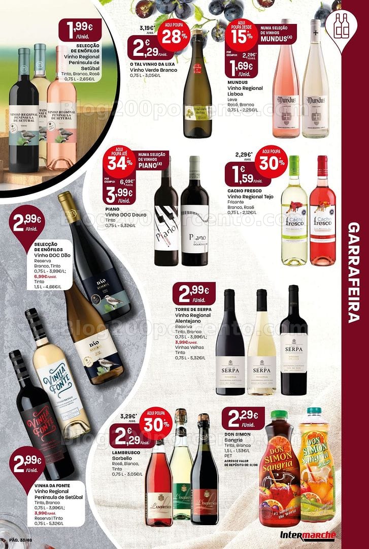 Antevisão Folheto INTERMARCHÉ Super Promoções de 22 a 28 outubro