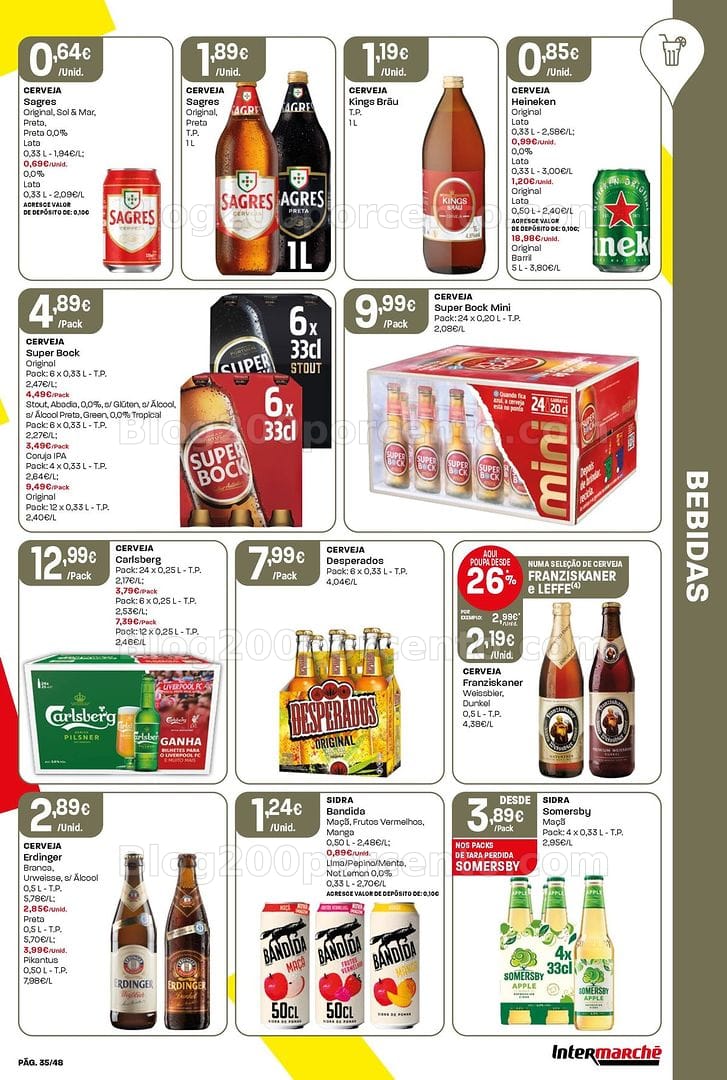 Antevisão Folheto INTERMARCHÉ Super Promoções de 22 a 28 outubro