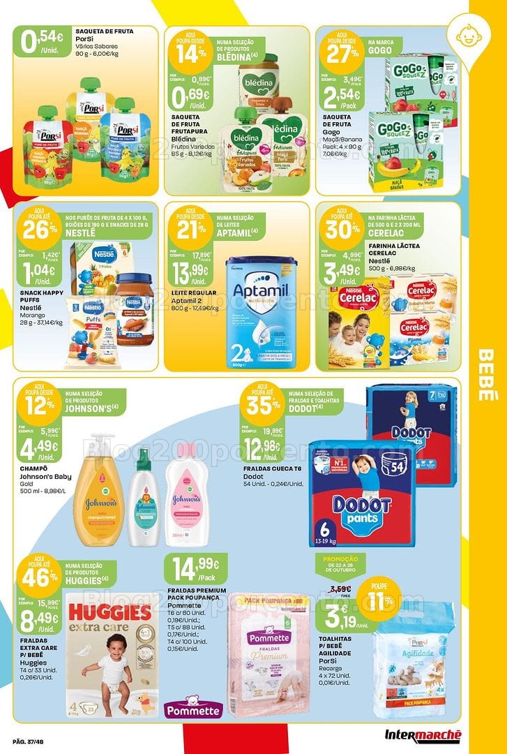 Antevisão Folheto INTERMARCHÉ Super Promoções de 22 a 28 outubro