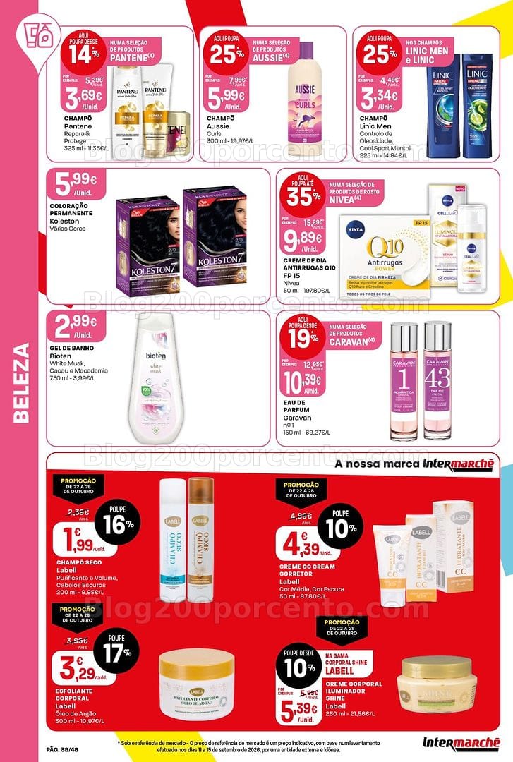 Antevisão Folheto INTERMARCHÉ Super Promoções de 22 a 28 outubro