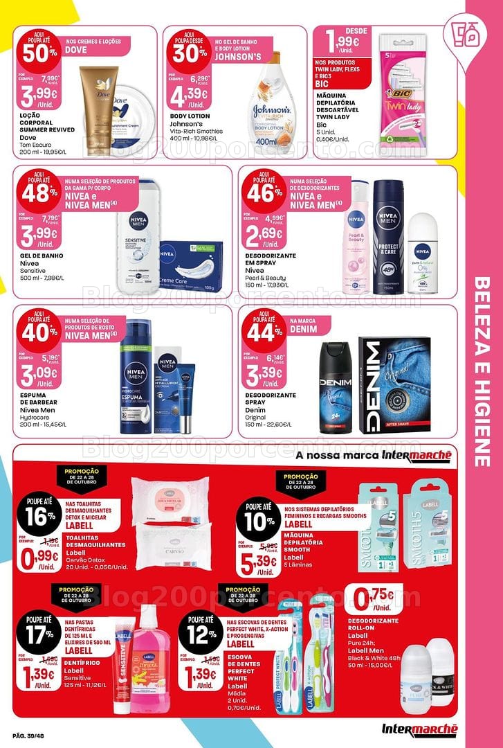 Antevisão Folheto INTERMARCHÉ Super Promoções de 22 a 28 outubro