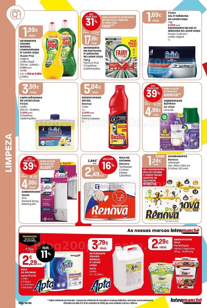 Antevisão Folheto INTERMARCHÉ Super Promoções de 22 a 28 outubro