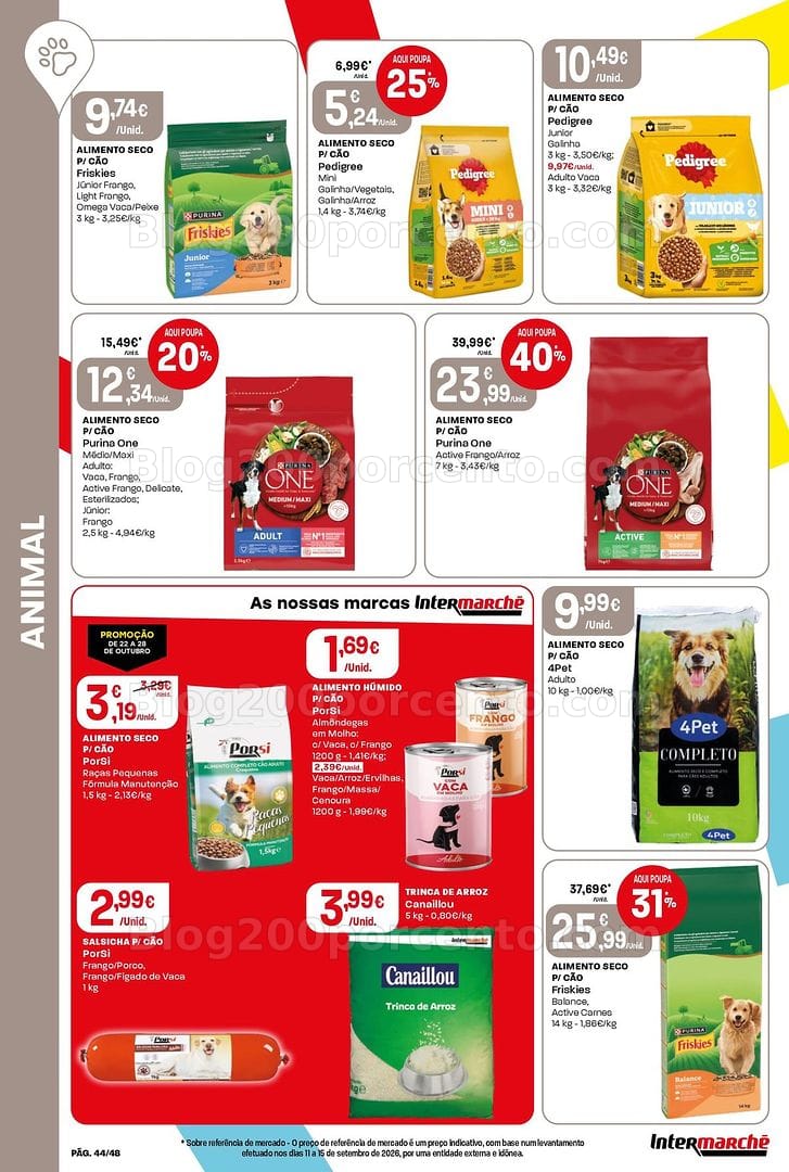 Antevisão Folheto INTERMARCHÉ Super Promoções de 22 a 28 outubro