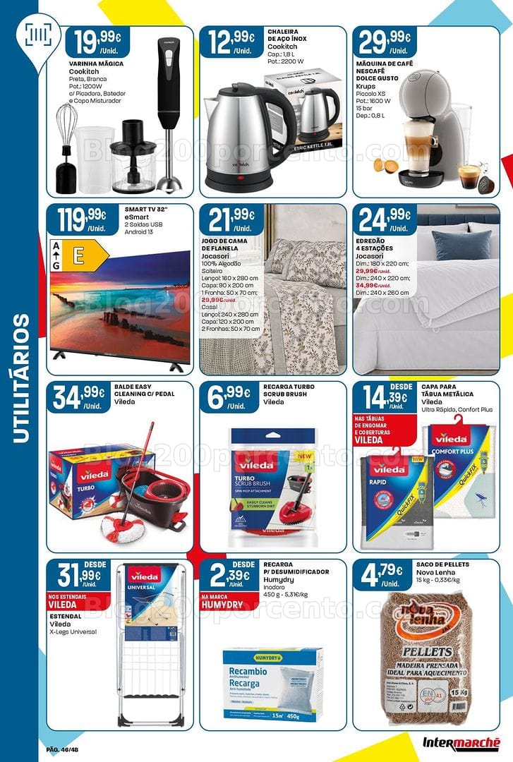 Antevisão Folheto INTERMARCHÉ Bazar Super Promoções de 22 a 28 outubro
