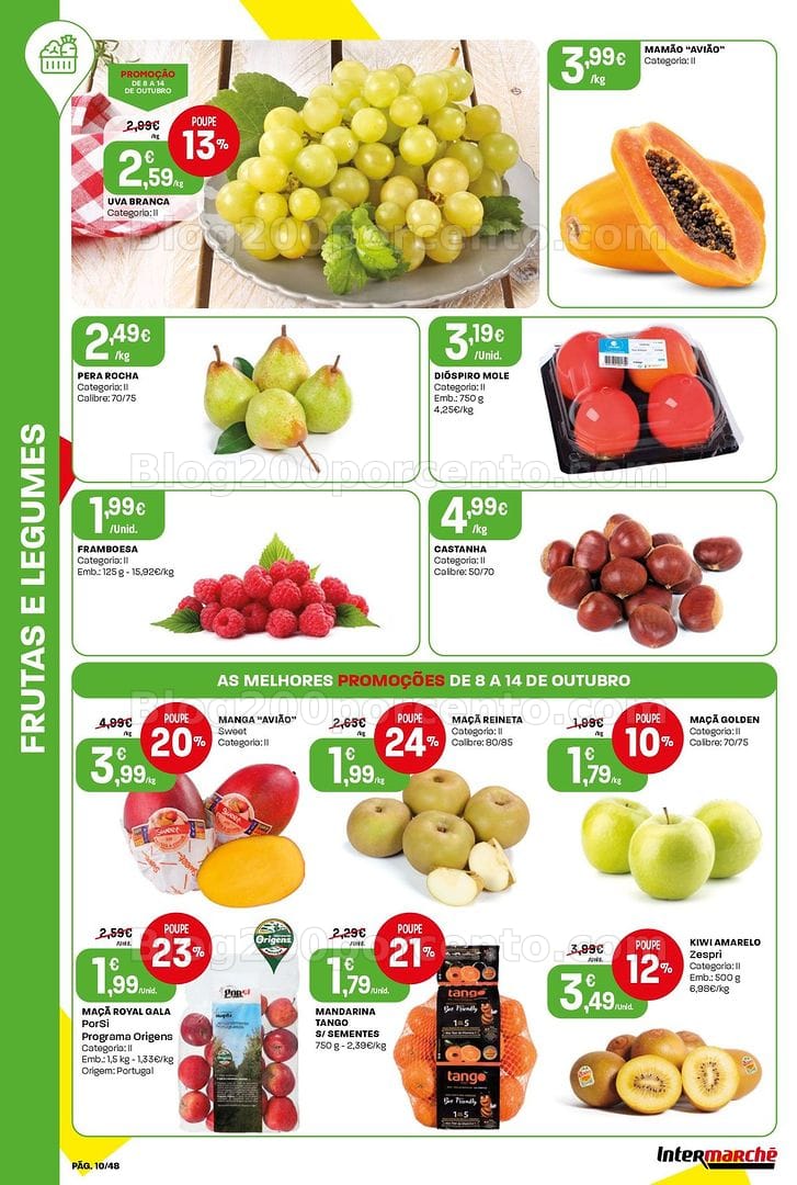 Antevisão Folheto INTERMARCHÉ Super Promoções de 8 a 14 outubro