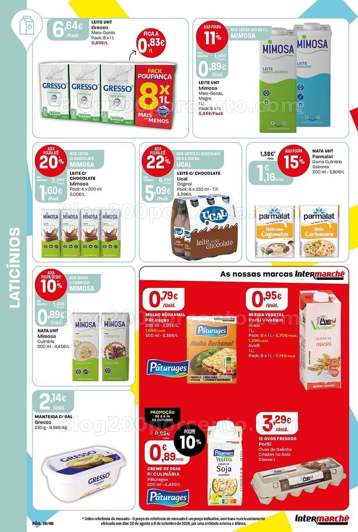 Antevisão Folheto INTERMARCHÉ Super Promoções de 8 a 14 outubro