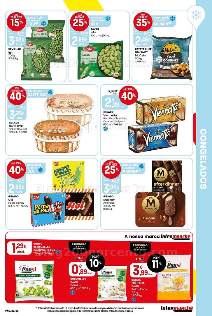 Antevisão Folheto INTERMARCHÉ Super Promoções de 8 a 14 outubro