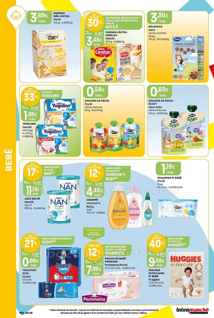 Antevisão Folheto INTERMARCHÉ Super Promoções de 8 a 14 outubro