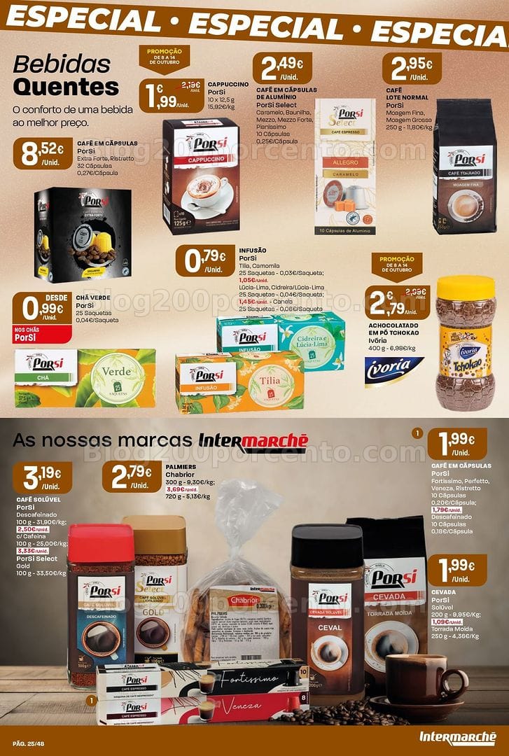 Antevisão Folheto INTERMARCHÉ Super Promoções de 8 a 14 outubro