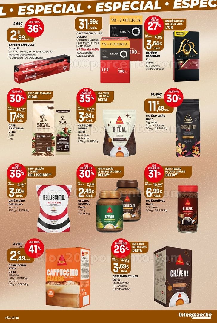 Antevisão Folheto INTERMARCHÉ Super Promoções de 8 a 14 outubro