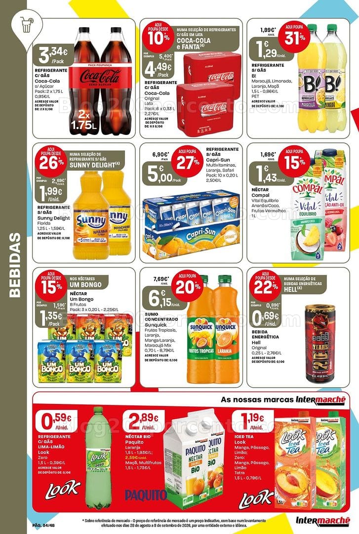 Antevisão Folheto INTERMARCHÉ Super Promoções de 8 a 14 outubro