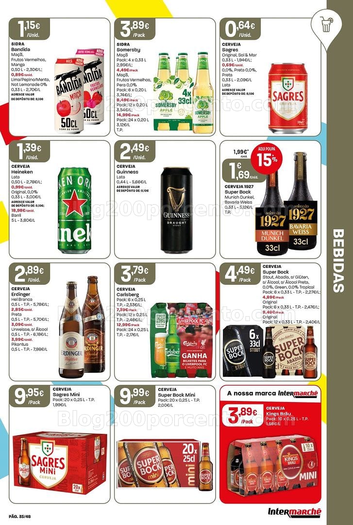 Antevisão Folheto INTERMARCHÉ Super Promoções de 8 a 14 outubro