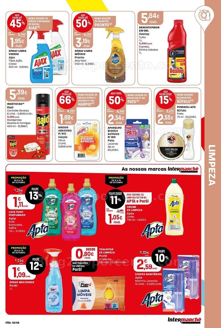 Antevisão Folheto INTERMARCHÉ Super Promoções de 8 a 14 outubro
