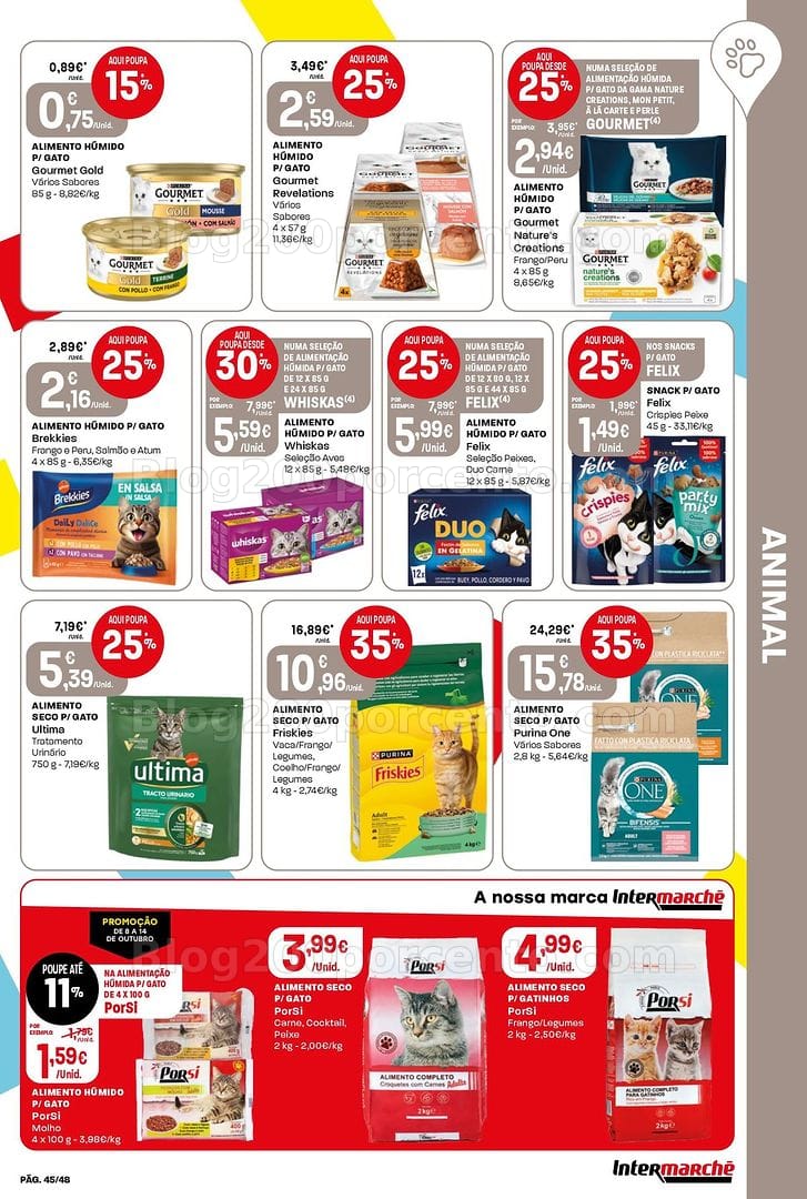 Antevisão Folheto INTERMARCHÉ Super Promoções de 8 a 14 outubro