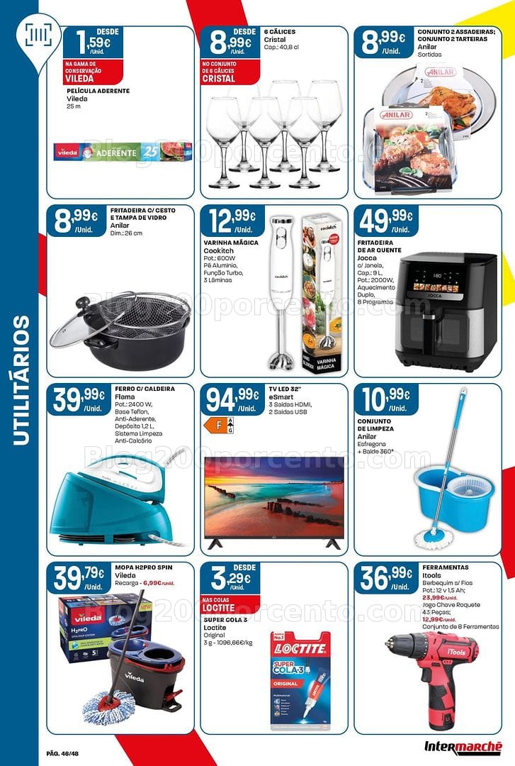 Antevisão Folheto INTERMARCHÉ Bazar Super Promoções de 8 a 14 outubro
