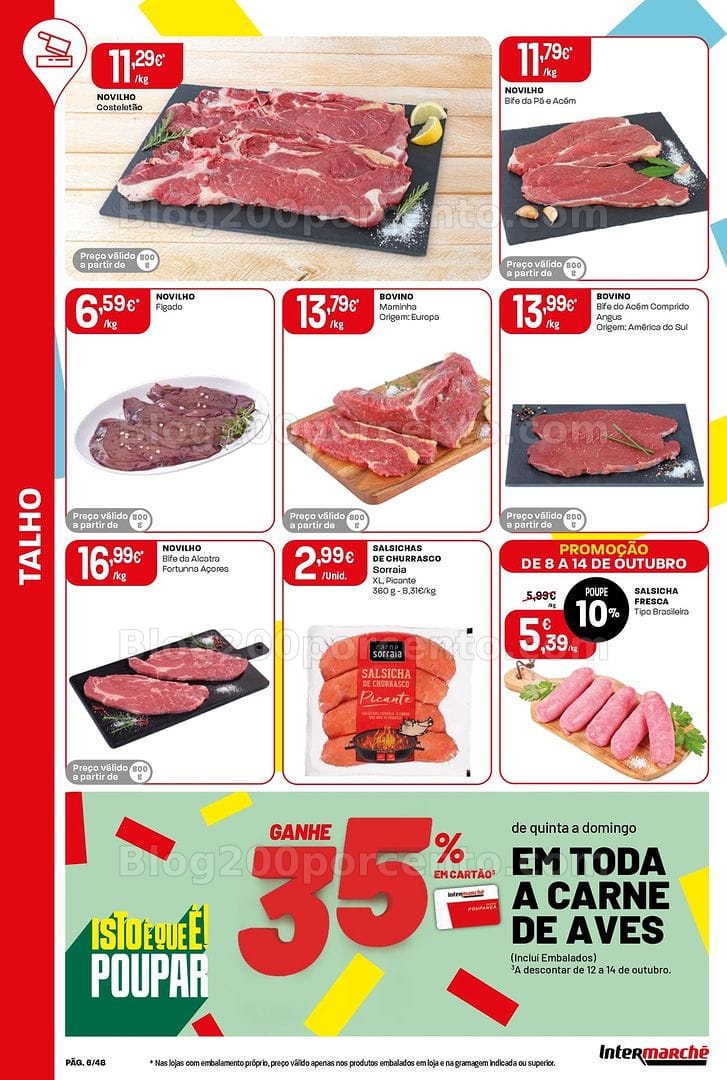 Antevisão Folheto INTERMARCHÉ Super Promoções de 8 a 14 outubro