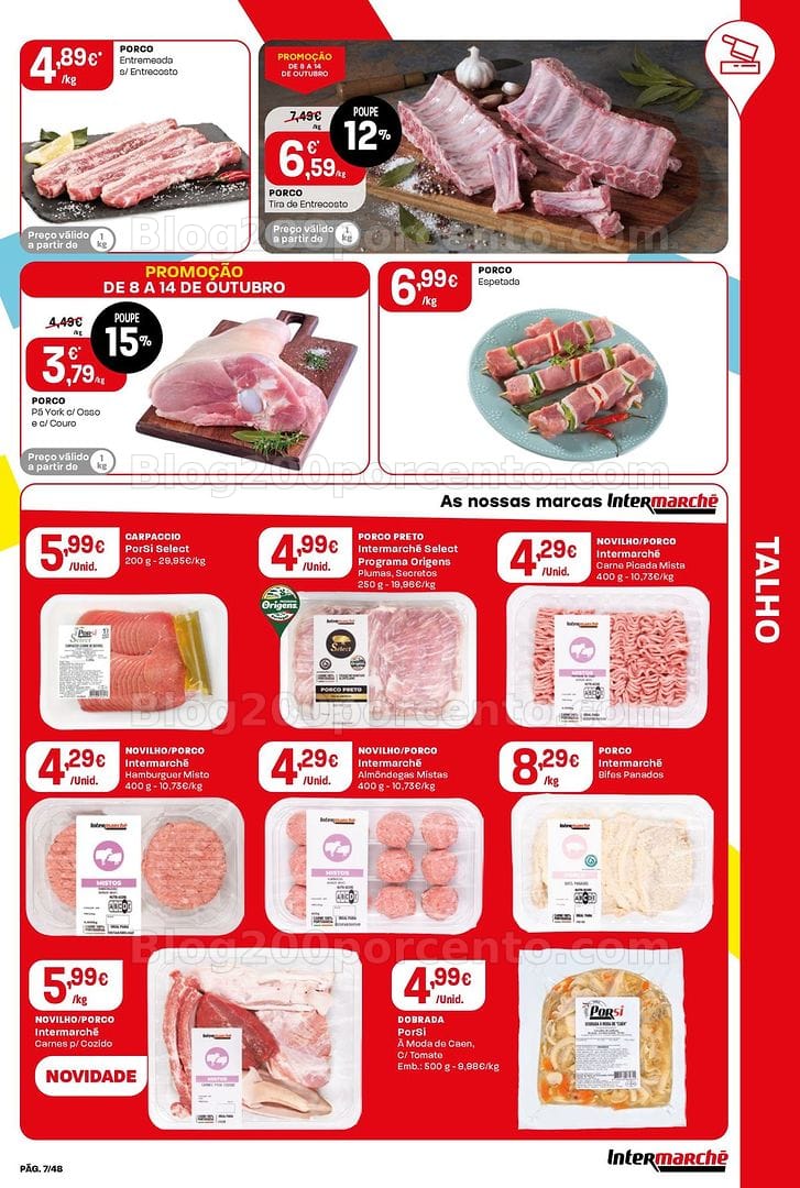 Antevisão Folheto INTERMARCHÉ Super Promoções de 8 a 14 outubro