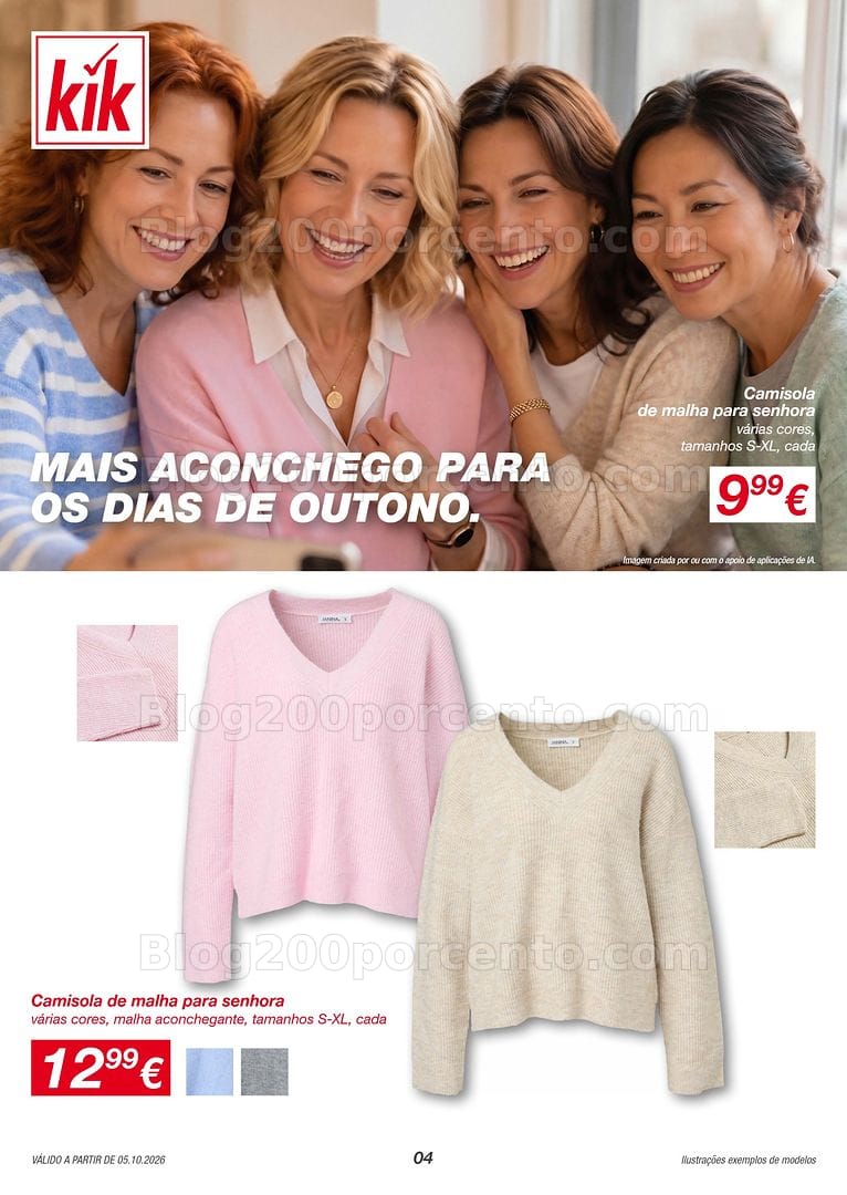 Antevisão Folheto KIK Promoções a partir de 5 outubro