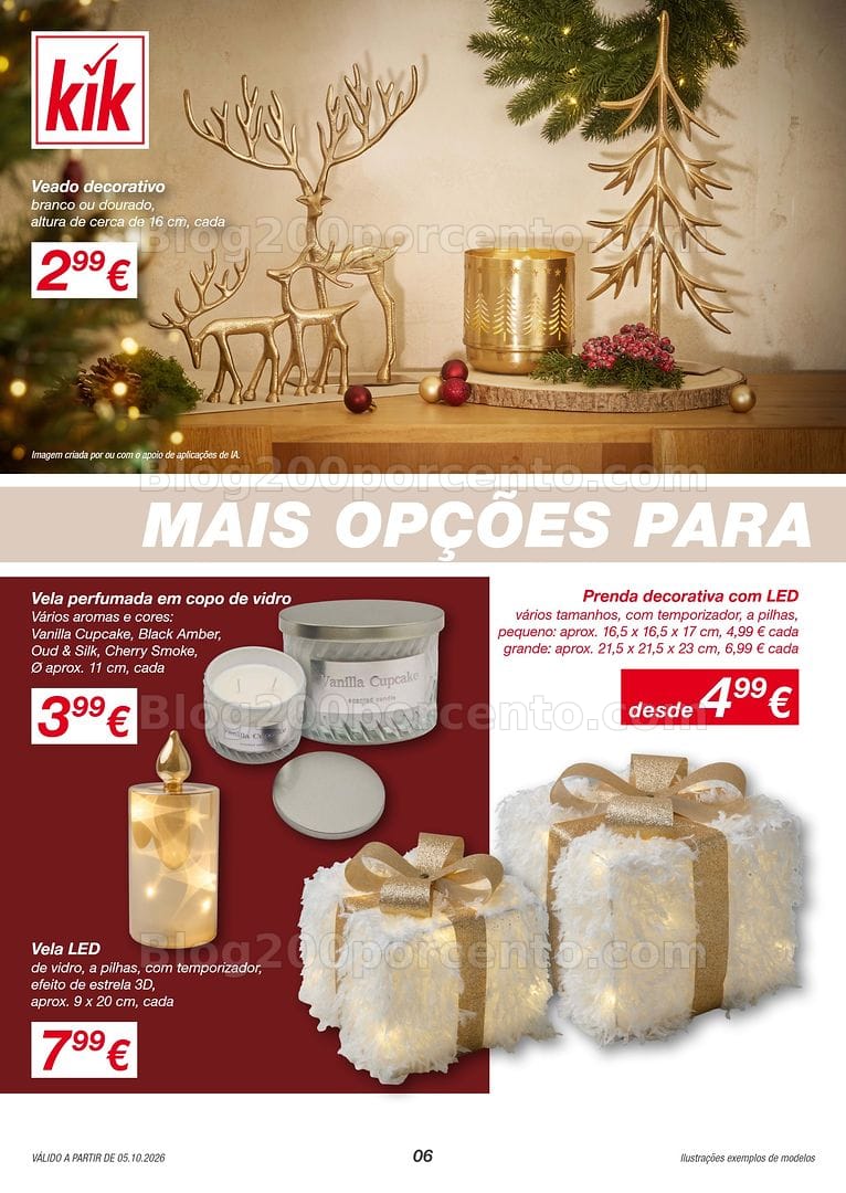 Antevisão Folheto KIK Promoções a partir de 5 outubro