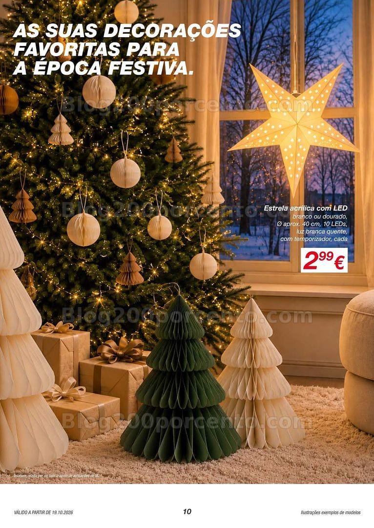 Antevisão Folheto KIK Decoração de Natal Promoções a partir de 19 outubro