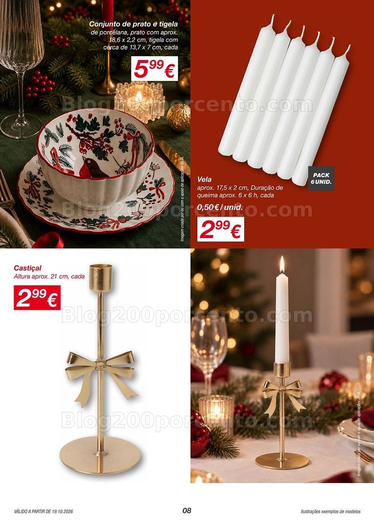 Antevisão Folheto KIK Decoração e Ofertas de Natal Promoções a partir de 19 outubro