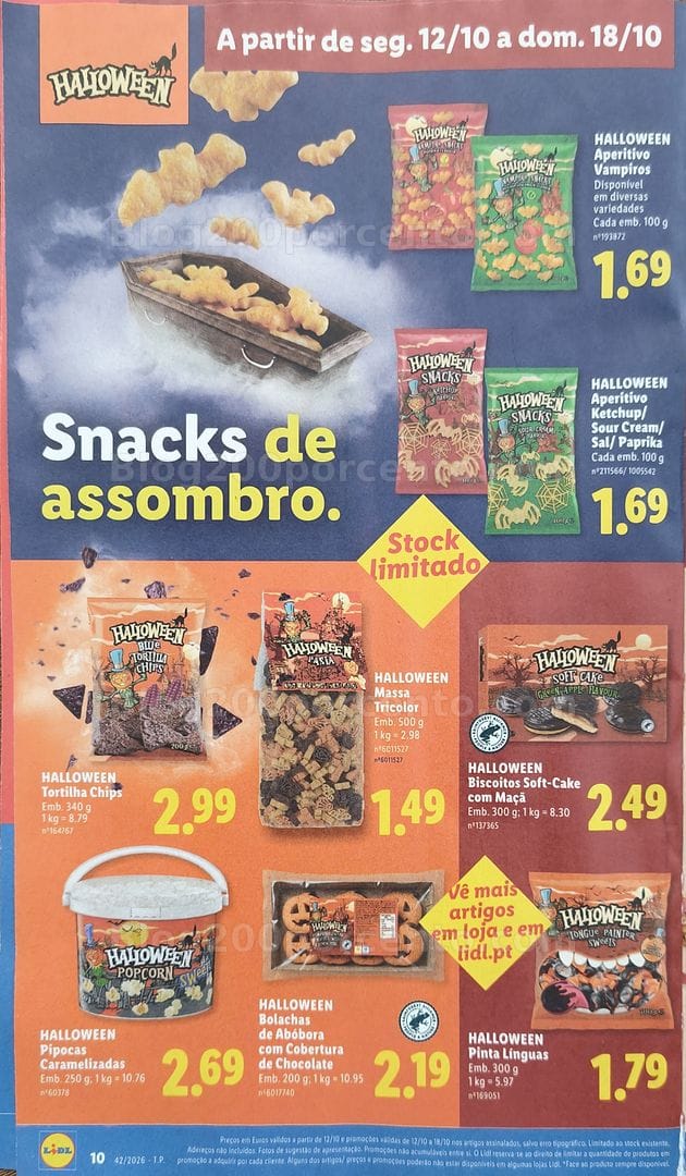 Antevisão Folheto LIDL Promoções de 12 a 18 outubro