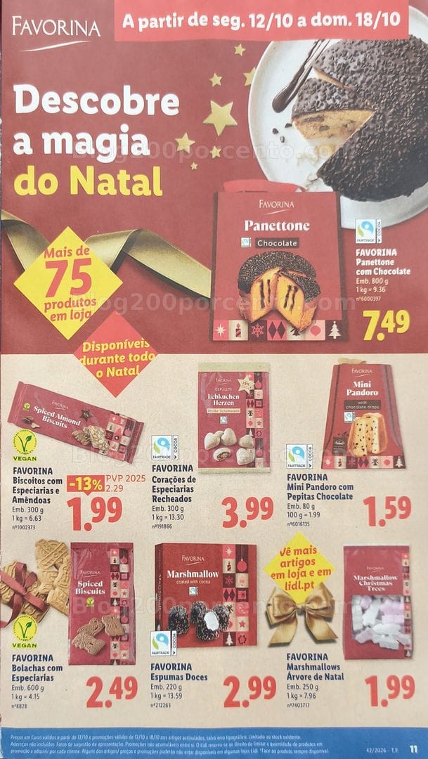 Antevisão Folheto LIDL Promoções de 12 a 18 outubro