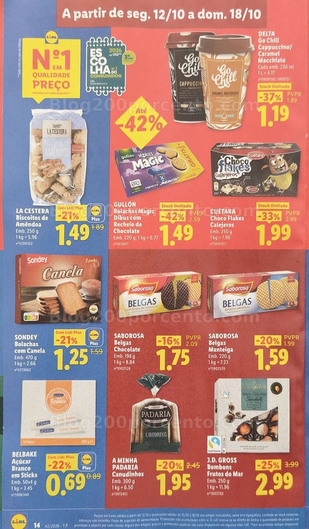 Antevisão Folheto LIDL Promoções de 12 a 18 outubro