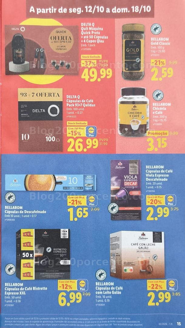Antevisão Folheto LIDL Promoções de 12 a 18 outubro