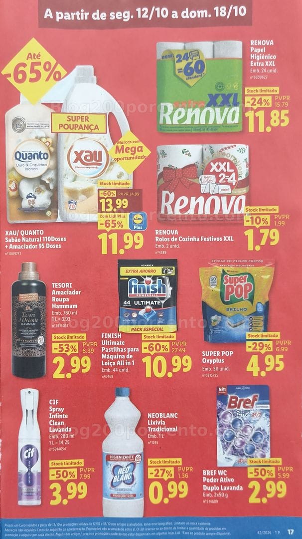 Antevisão Folheto LIDL Promoções de 12 a 18 outubro