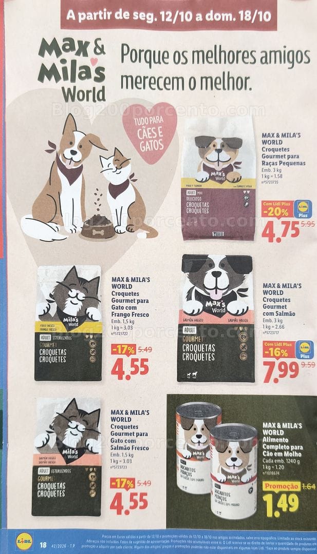 Antevisão Folheto LIDL Promoções de 12 a 18 outubro