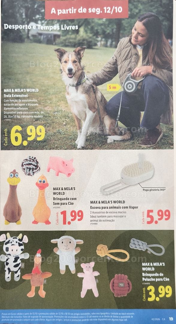 Antevisão Folheto LIDL Promoções de 12 a 18 outubro