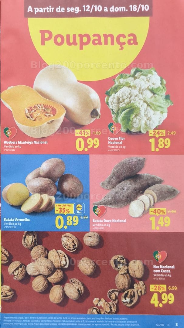Antevisão Folheto LIDL Promoções de 12 a 18 outubro