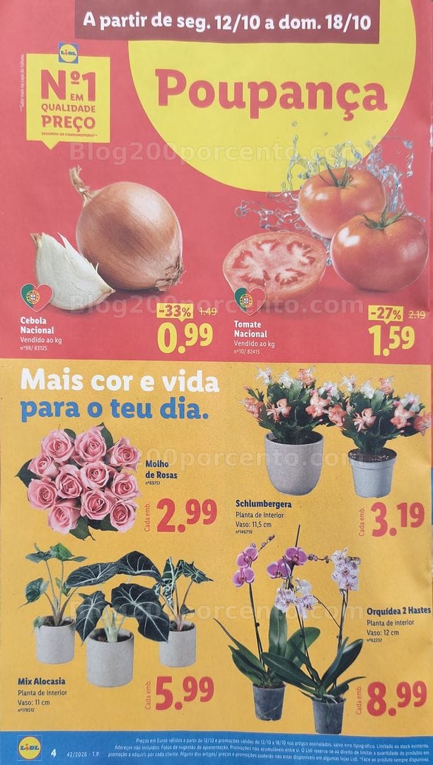 Antevisão Folheto LIDL Promoções de 12 a 18 outubro