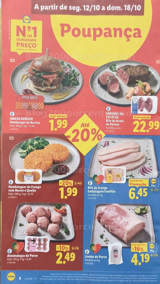 Antevisão Folheto LIDL Promoções de 12 a 18 outubro