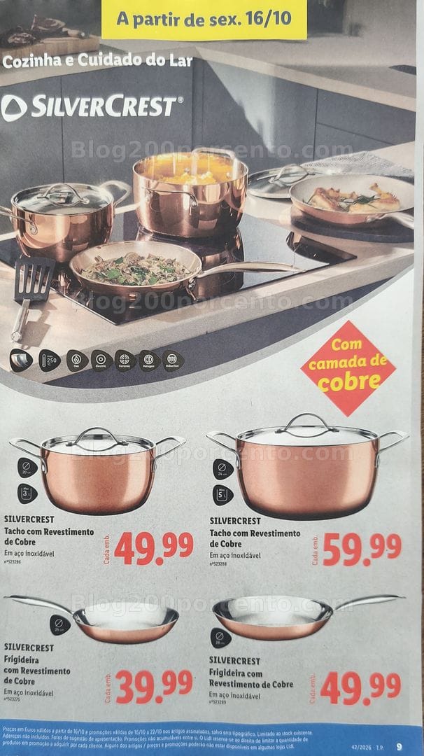 Antevisão Folheto LIDL Promoções Fim de Semana - 16 a 18 outubro