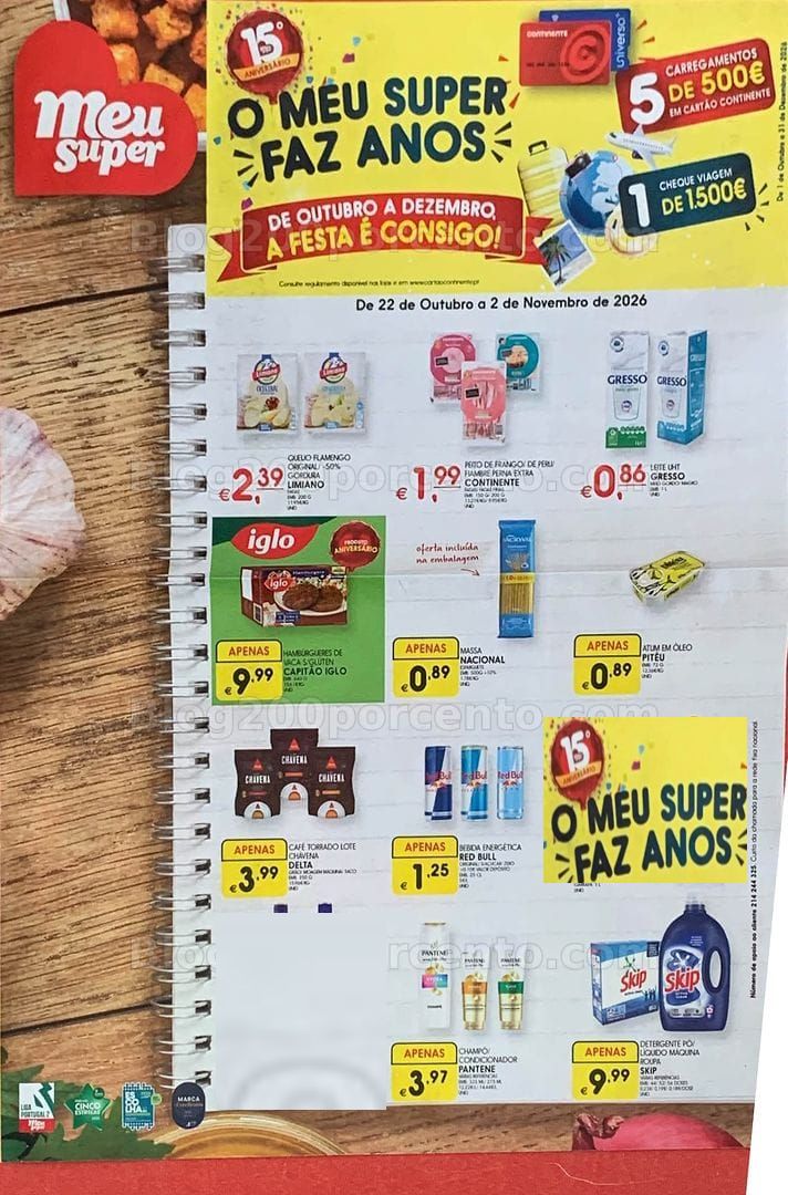 Antevisão Folheto MEU SUPER Promoções de 22 outubro a 2 novembro