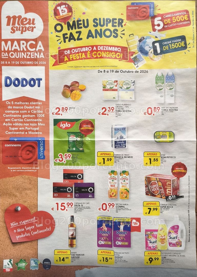 Antevisão Folheto MEU SUPER Promoções de 8 a 19 outubro