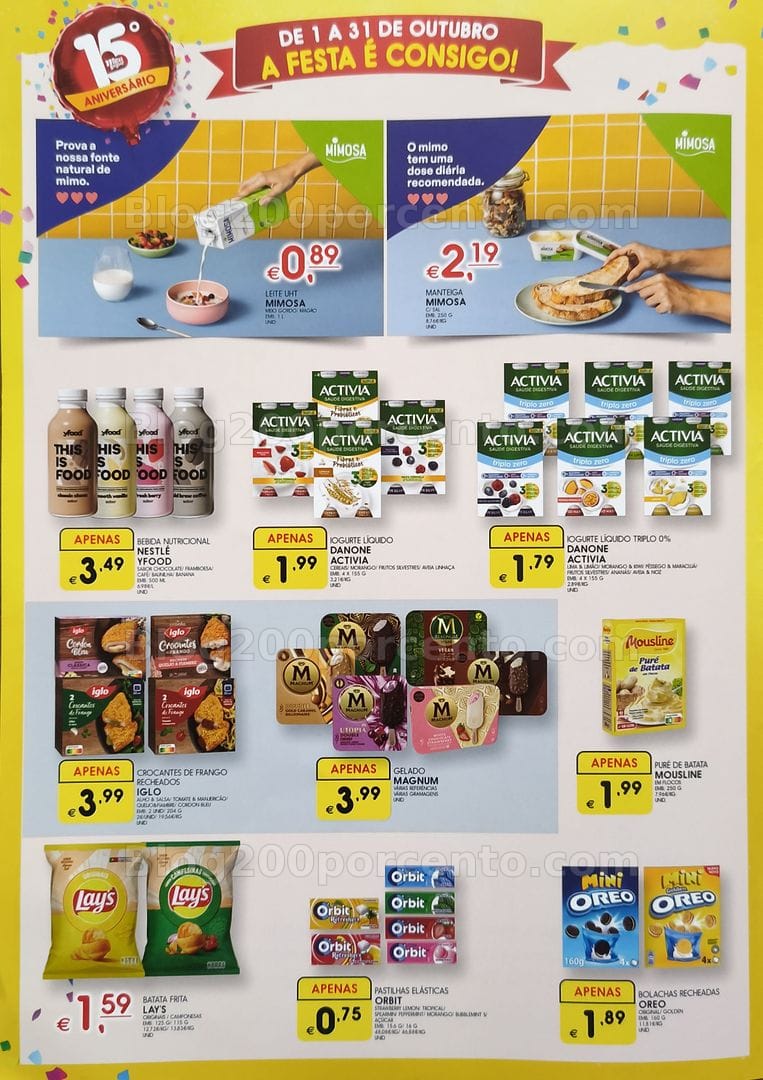 Antevisão Folheto MEU SUPER Aniversário Extra Promoções até 31 outubro