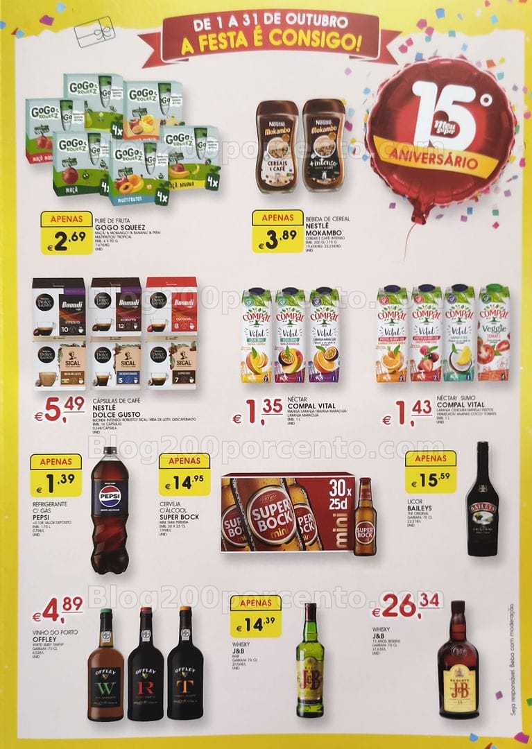 Antevisão Folheto MEU SUPER Aniversário Extra Promoções até 31 outubro